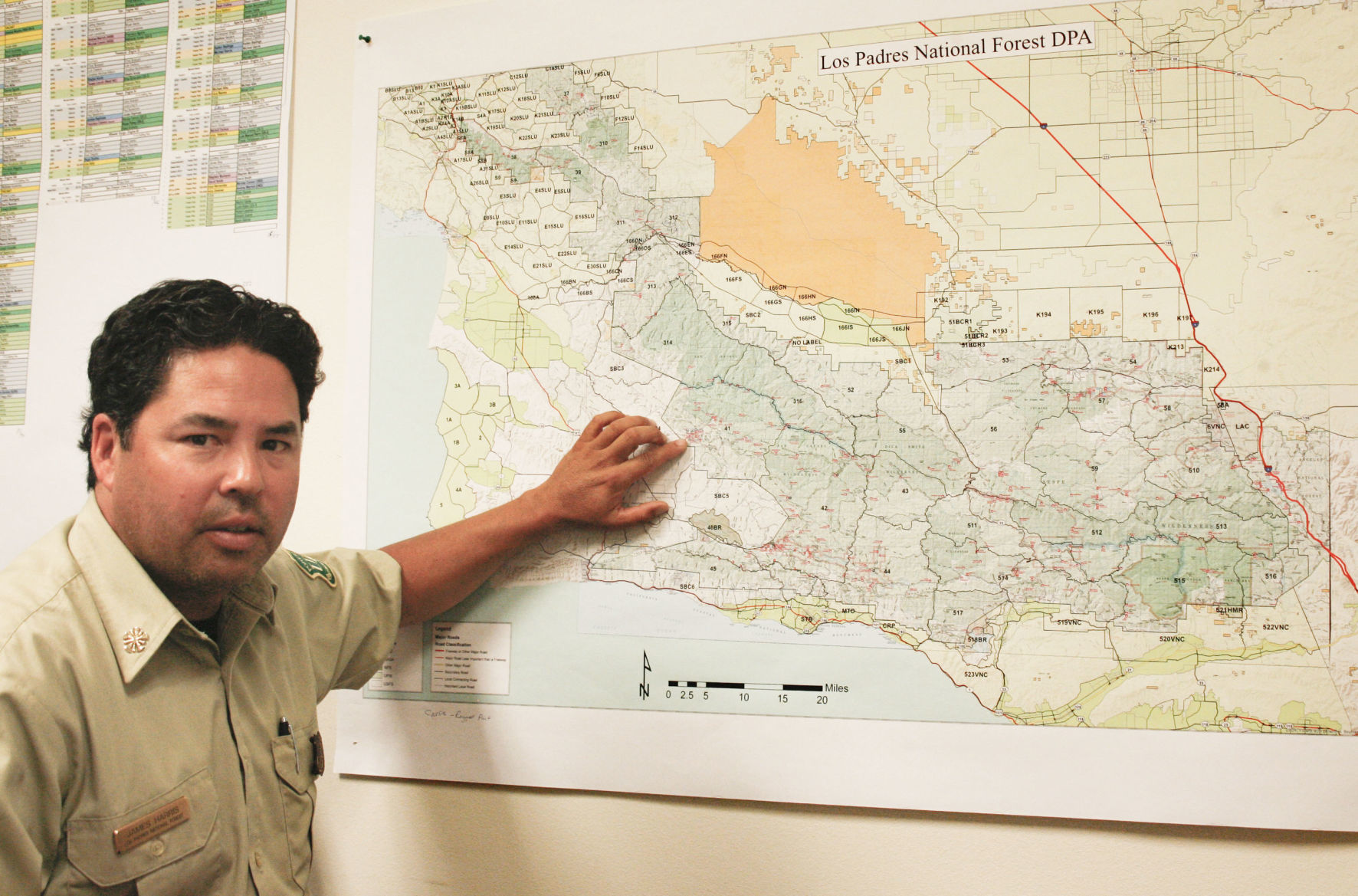 USFS Forest Fire Chief Jimmy Harris